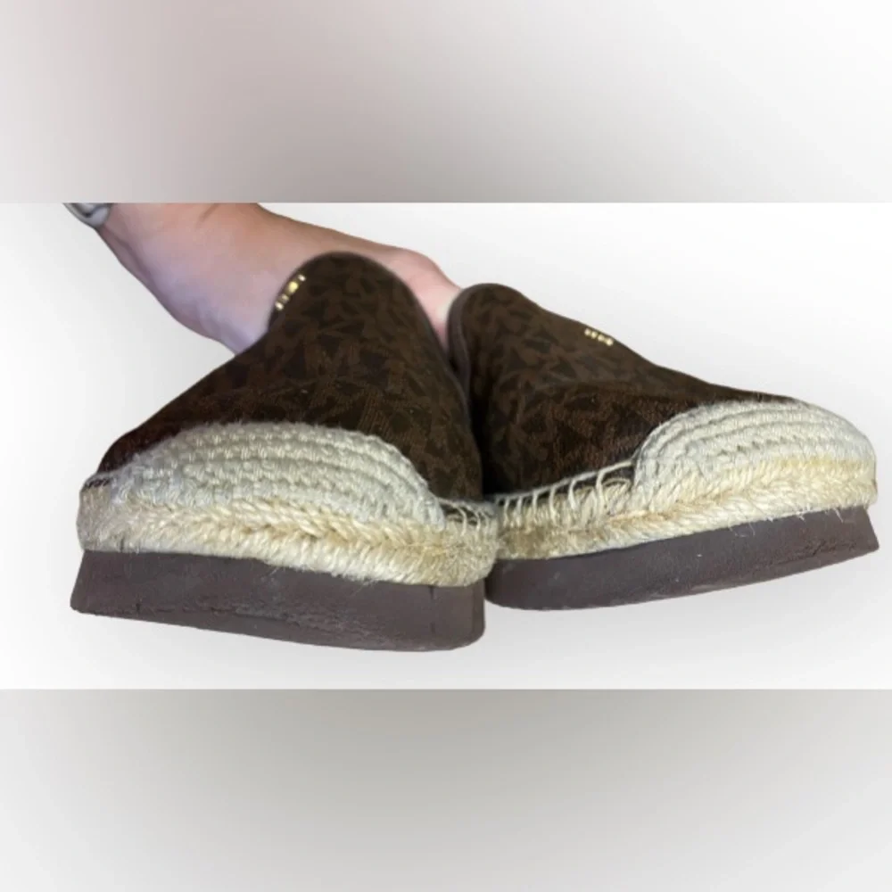 Michael Kors April monogram espadrilles